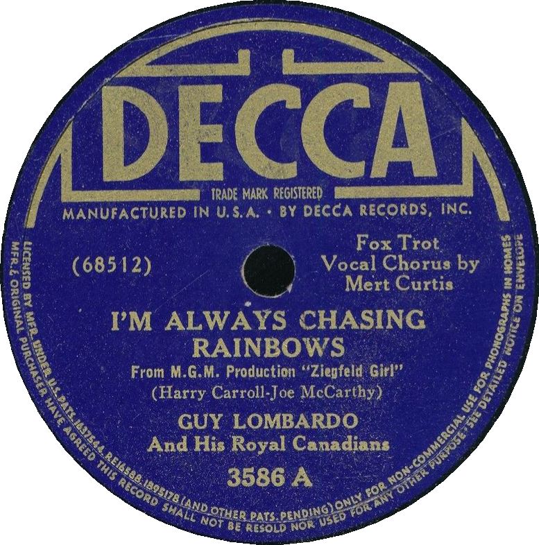 Guy Lombardo - Chasing Rainbows